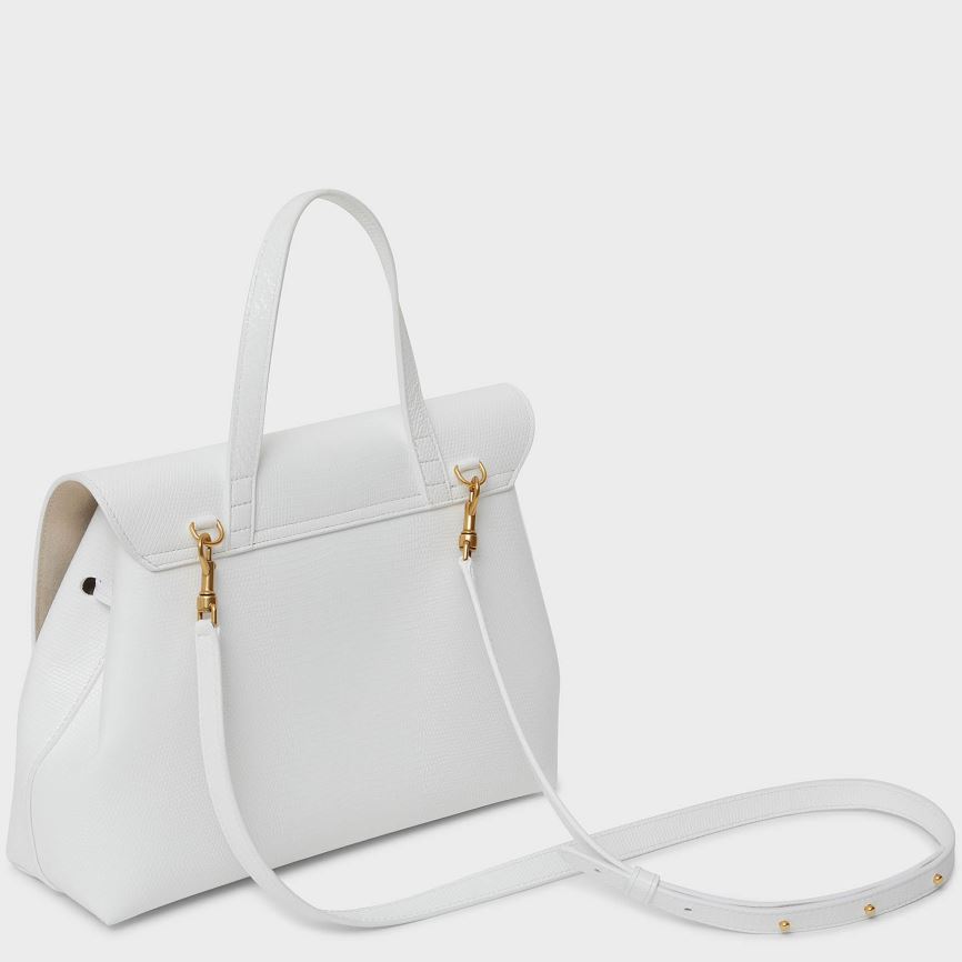 Women's Mansur Gavriel Soft Lady Bucket Bags White | AU 1452IQ